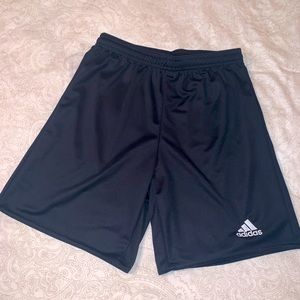 Black adidas shorts